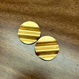 Madewell Waves Disc Earrings